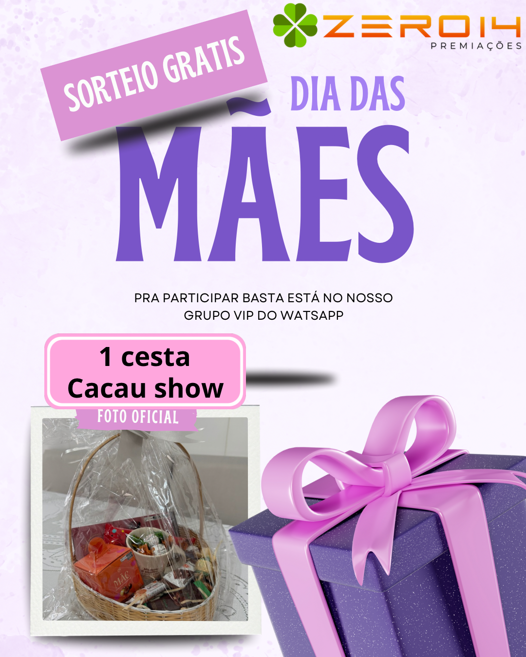 SORTEI DIA DAS MAES